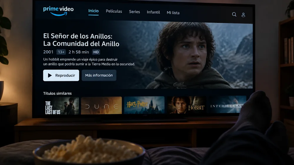 AMAZON PRIME VIDEO / Perfil- Solo TV / Mes